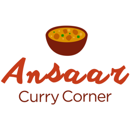 Ansaar curry corner logo.